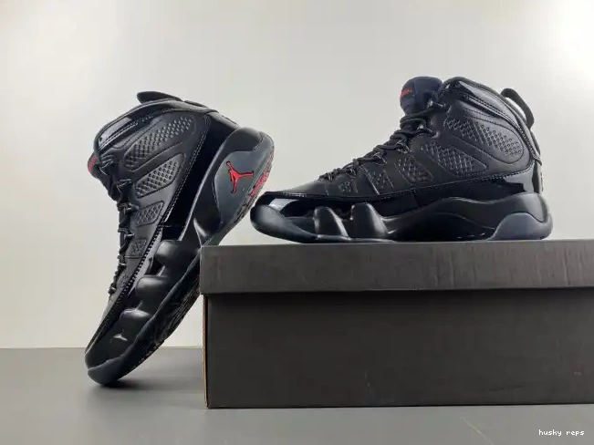 Rep Husky 9 Retro 302370-014 Jordan Patent Air Bred 0519